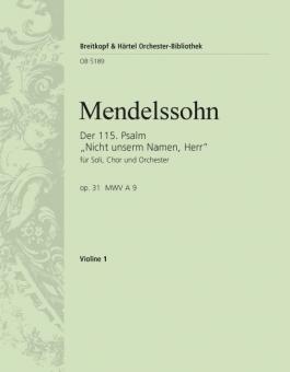Der 115. Psalm op. 31 