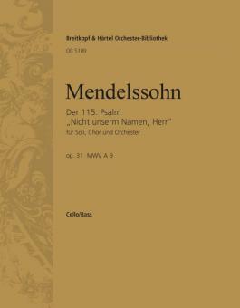Der 115. Psalm op. 31 