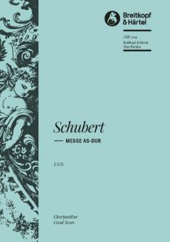 Messe As- D 678 Chorpartitur 