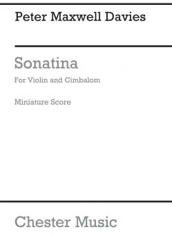 Sonatina For Violin And Cimbalom 