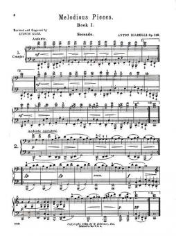 Melodious Pieces on Five Notes op.149 