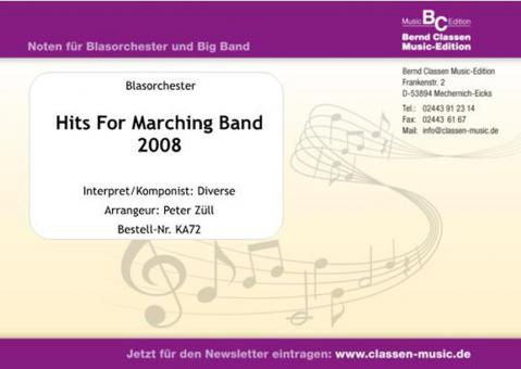 Hits For Marching Band 2008 
