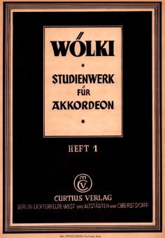 Das Studienwerk für Akkordeon Heft 1 