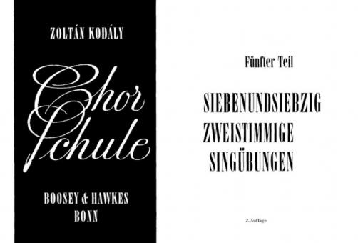 Chorschule 5 
