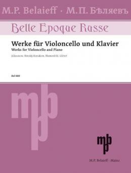 Oeuvres pour violoncelle et piano Standard
