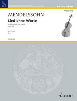 Chanson sans paroles op. 109 Standard