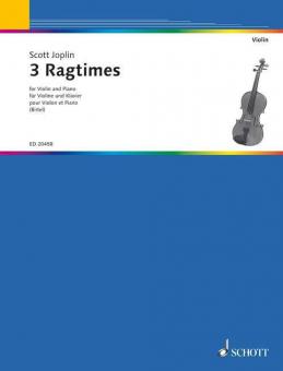 Trois ragtimes Standard