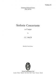Sinfonia concertante Fa majeur 