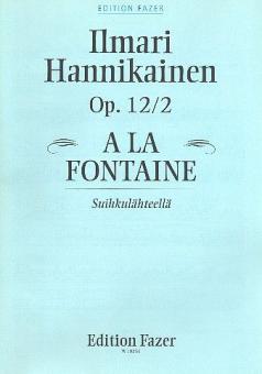 À la Fontaine op. 12/2 