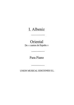 Oriental No.2 Cantos de Espana op. 232 