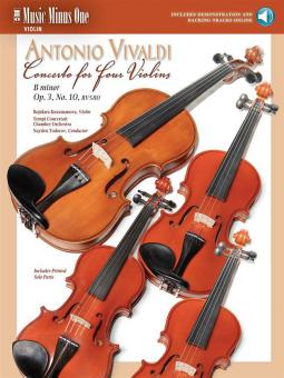 Concerto for 4 Violins in B minor op. 3 RV 580 