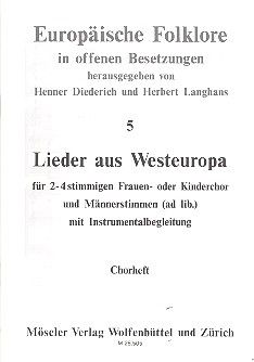 Songs from Western Europe 