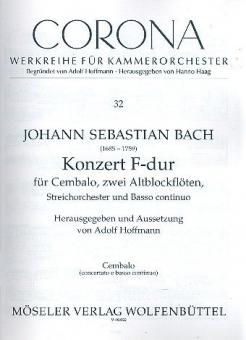 Concerto F major BWV 1057 