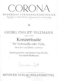 Concertante Suite D Major TWV 55:D6 