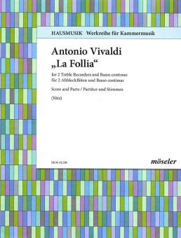 La Follia op. 1/12 Standard