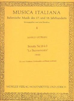 Sonata no 18 'La Buonamente' 