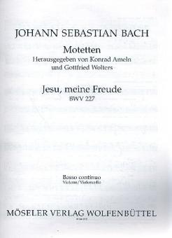 Jesus, my joy BWV 227 