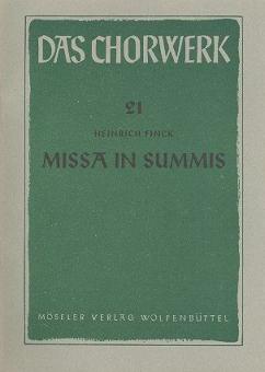 Missa in summis 