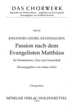 St Matthew Passion 