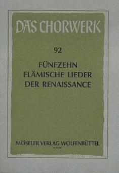 Flemish Songs Of The Renaissance 