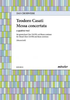Messa concertata Standard