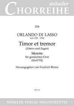 Timor et tremor 