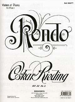 Rondo for Violin and Piano Op. 22 No. 3 