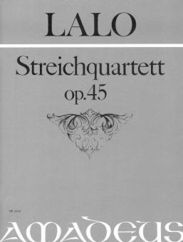Quatuor en mi bémol majeur op. 45 