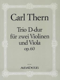 Trio en ré majeur op. 60 