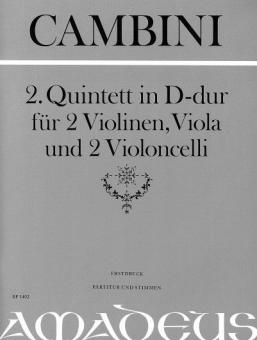 2. Quintette en ré majeur 