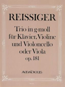 Trio brillant en sol mineur op. 181 