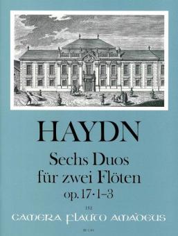 6 Duos pour deux flûtes Op. 17 Vol. 1 