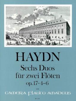 6 Duos pour deux flûtes Op. 17 Vol. 2 