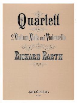 Quatuor op. 15 en sol mineur 