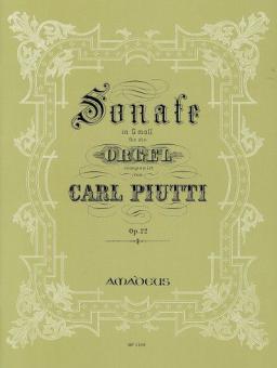 Sonate en sol mineur op. 22 