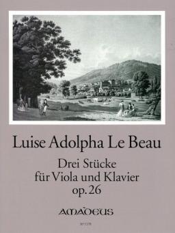 Trois pièces op. 26 