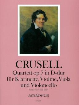Quatuor en ré majeur op. 7 