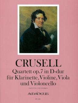 Quatuor en ré majeur op. 7 