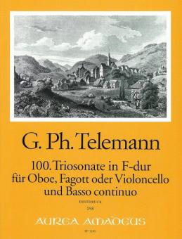100. Triosonate in F-dur 