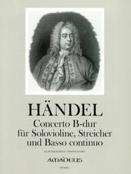 Concerto en si bémol majeur (Sonate A 5) (HWV 288) 