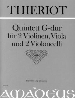 Quintette en sol majeur 