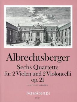 Six quatuors op. 21 