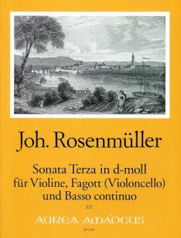 Sonate terza en ré mineur 