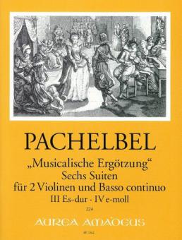 Récréation musicale' Six suites Vol. II : Suites mi bémol majeur, mi mineur 