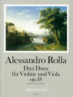 Trois duos op. 18 