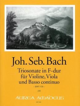 Sonate a tre en fa majeur - BWV 530 
