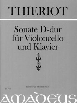 Sonate in D-dur für Violoncello und Klavier 