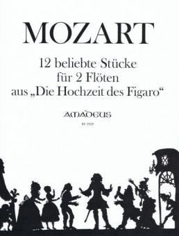 12 beliebte Stücke für 2 Flöten 