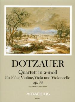 Quatuor en la mineur op. 38 