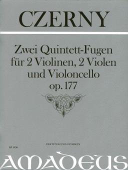 Deux quintettes-fugues 177/ 1+2 